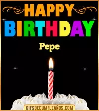 GiF Happy Birthday Pepe
